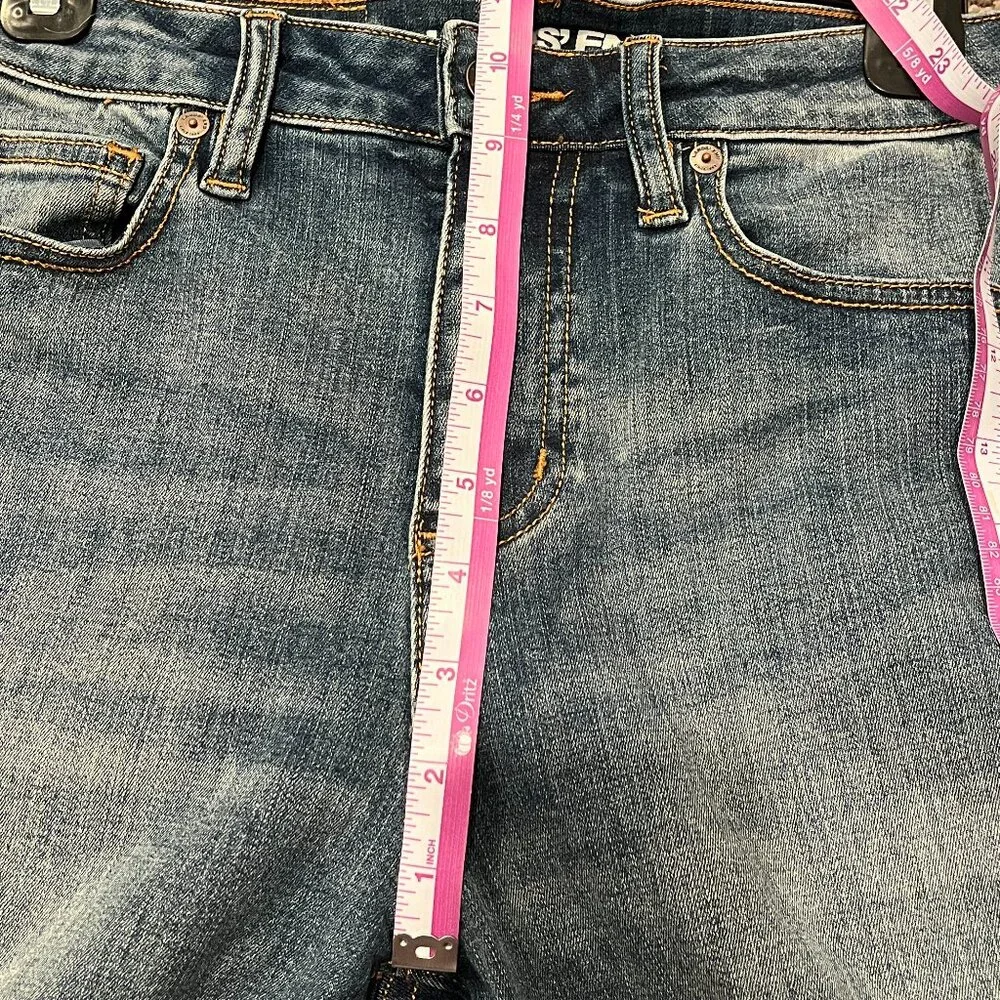 Lands End Womens Jeans Mid Rise Curvy Straight Leg Jean US 4 - Picture 5 of 7